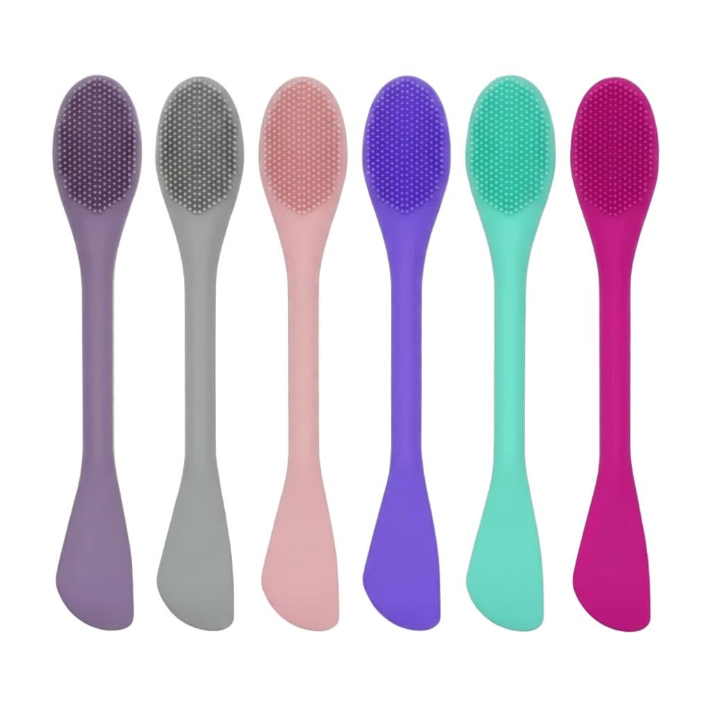 GlowSwipe™ | 2-in-1 Silicone Face Brush for Mask & Cleanser