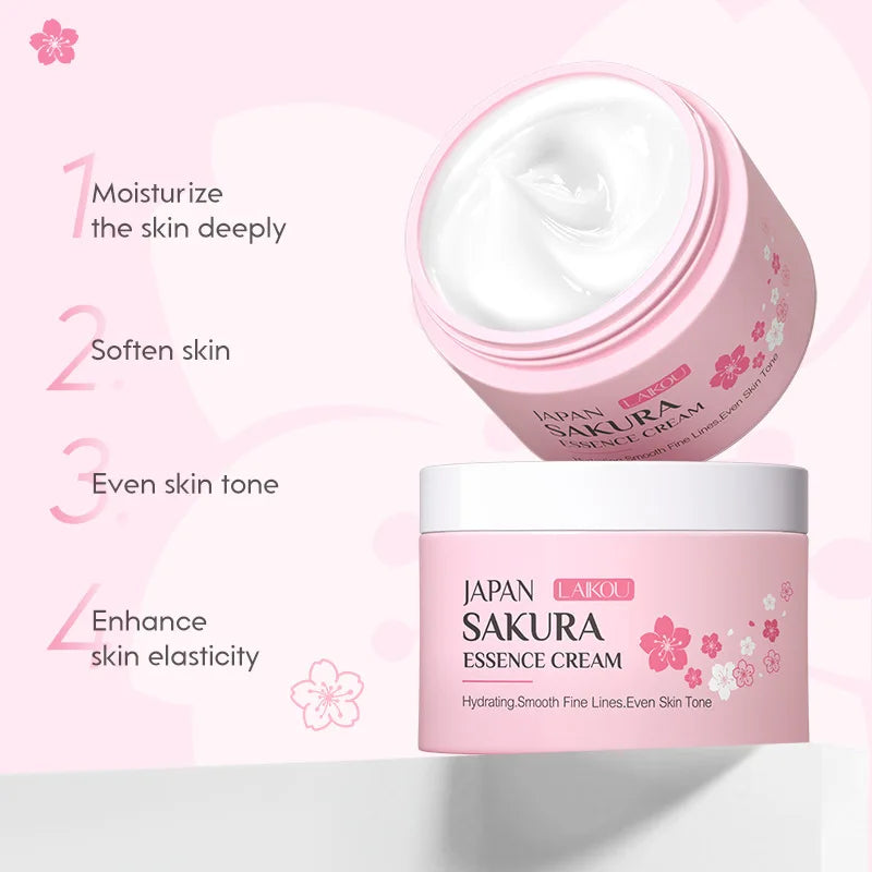 Sakura 9-in-1 Japanese Skincare Set – Deep Hydration & Brightening Kit