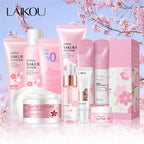 Sakura 9-in-1 Japanese Skincare Set – Deep Hydration & Brightening Kit