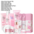 Sakura 9-in-1 Japanese Skincare Set – Deep Hydration & Brightening Kit