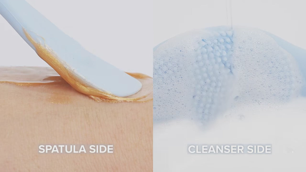 GlowSwipe 2-in-1 Silicone Face Brush